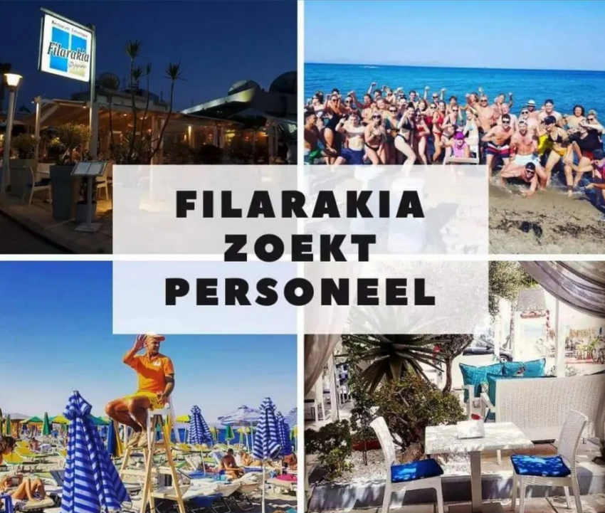 Beachboy/girl gezocht voor Beach Restaurant Filarakia op Kos! — Holidayjob
